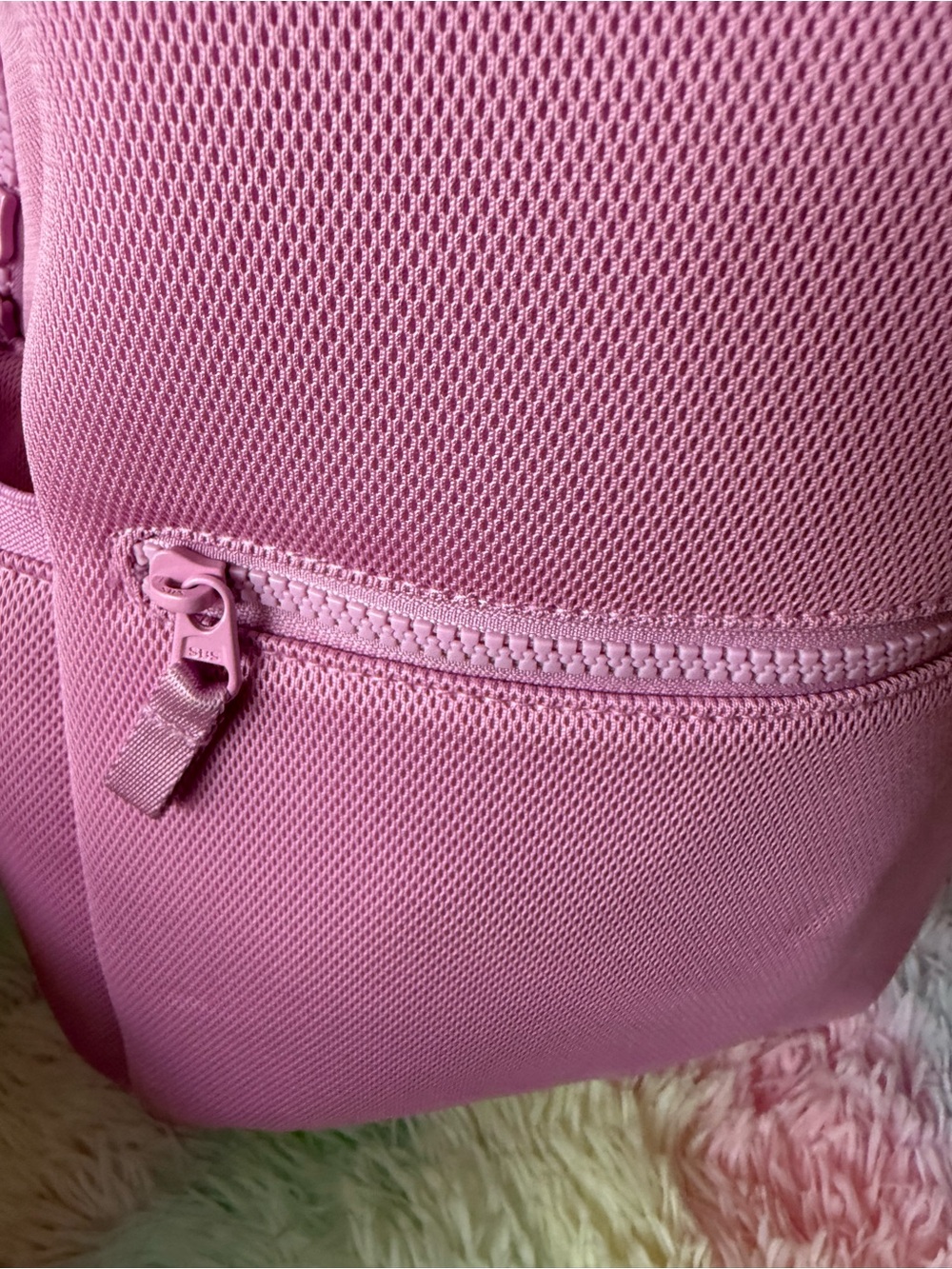 all in motion Pink Kids Backpack with Front Zip Pocket - Picture 7 of 8